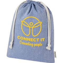 OBG PUB - Grand sac cadeau en coton recyclé robuste Skins