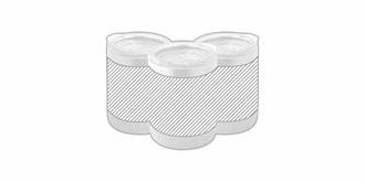 Tasse de voyage en acier inoxydable 400ml Trimble - Marquage autour