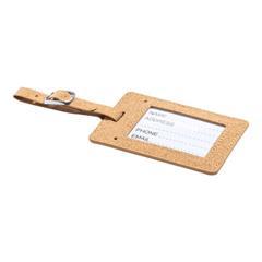 OBG PUB - Étiquette à bagage réutilisable en liège Ikko