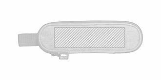 Set de couverts en acier inox sous pochette Plain - Impression sur la boite