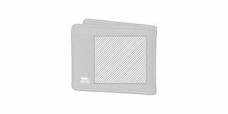 Portefeuille en RPET robuste et durable Enzo - Marquage Recto