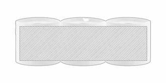 Stylo réception chic en bambou avec support Poun - Marquage autour