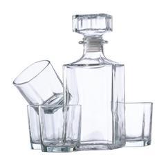 Set de whisky en verre design moderne Glam