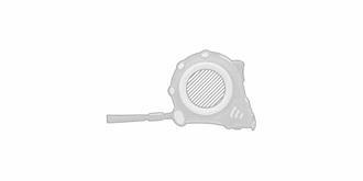 Mètres mètre-ruban professionnel 3m résistant Xlak - A l'avant