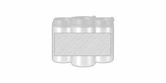 Mug isotherme en acier inoxydable 300 ml Stail - Marquage autour