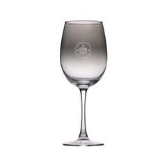 OBG PUB - Verre à vin chic et tendance aspect fumé Vers