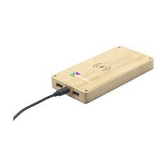 OBG PUB - Charger chargeur externe en bambou naturel Koon