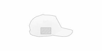 Casquette baseball chic qualité extra lourde Havy - Immpression latérale droite