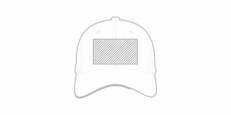 Casquette adulte 6 pans chic et résistant Sun - A l'avant