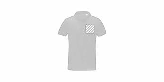 Polo homme en tissu léger à manches courtes Serein - Marquage poitrine gauche