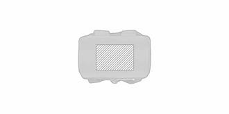 Sac à dos thermique rembourré 600D robuste Romy - Impression Haut