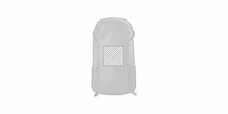 Sac à dos de randonnée imperméable Benjiy - Marquage Recto