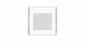 Sac à dos en polyester non tissé recyclé Venima - Marquage Recto