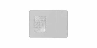 Tapis de souris tendance multifonctions Thomas - Marquage Recto