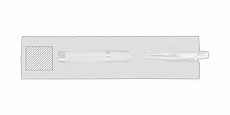 Emballage cadeau en carton résistant Saotra - Marquage Verso