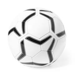 OBG PUB - Ballon de foot bicolore en similicuir/PVC Dussek