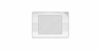 Planche à découper avec aiguiseur de couteaux Pame - Marquage Verso