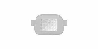 Sac banane en polyester 300D avec doublure Toshi - A l'avant