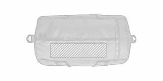 Sac de sport ou de voyage en Tarpaulin 50C Mybag - Impression avant en haut