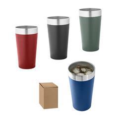 OBG PUB - Tasse de voyage en acier inoxydable 540 ml Crock