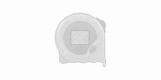 Mètre-ruban durable en plastique ABS Samitoly - Marquage Recto