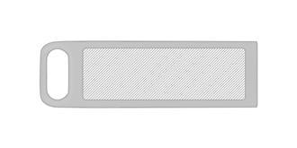 Clé USB en métal antichoc IronStick - Marquage Verso