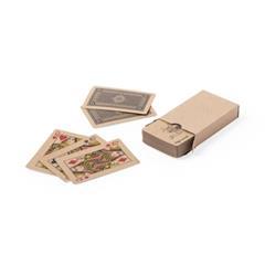 OBG PUB - Jeu de Cartes Français en carton recyclé Trebon