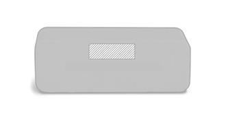 Haut-parleur portable avec microphone en Thinty - Marquage Recto