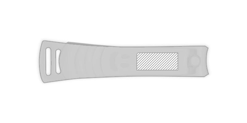 OBG.PUB - Set de manucure noir de 6 pièces en acier Velma - Marquage Recto Set de manucure noir de 6 pièces en acier Velma - Marquage Recto