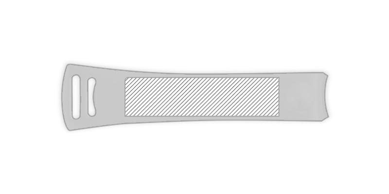 OBG.PUB - Set de manucure noir de 6 pièces en acier Velma - Marquage Verso Set de manucure noir de 6 pièces en acier Velma - Marquage Verso