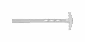 Sac à dos trolley résistant en polyester 300D Glad - Impression avant en haut