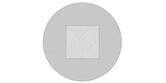 Gobelet bimatière avec couvercle en bambou Freddy - Impression Haut