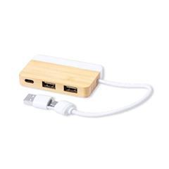 OBG PUB - Port USB 2.0 en bambou durable Fayas