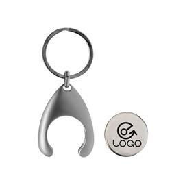 OBG.PUB - Porte-clés jeton de caddie détachable Linz Porte-clés jeton de caddie détachable Linz