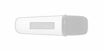 Pack karaoké avec haut-parleur et microphone Samy - Impression sur poignée