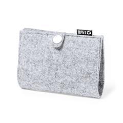 Porte-Cartes en RPET avec fermeture à crochet Damo