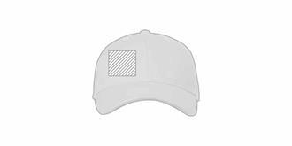 Casquette design chic en coton douce Lips - Impression sur panneau droite