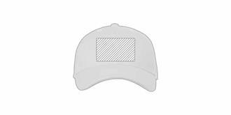 Casquette design chic en coton douce Lips - A l'avant
