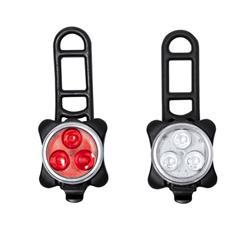 OBG PUB - Kit de lumières de sécurité pour vélo en ABS Garo