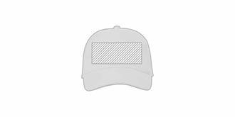 Casquette 5 panneaux en coton organique Geyre - A l'avant