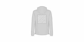 Veste à capuche doux et chaud pour adulte Rachel - Marquage Verso