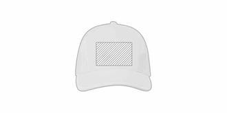 Casquette réfléchissant en polyester souple Brix - Marquage Recto