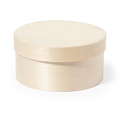 OBG PUB - Boîte de Présentation rond en bois naturel Traco