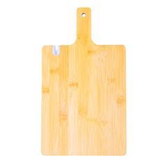 OBG PUB - Planche à Découper en bambou avec aiguiseur Amini