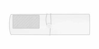 Boîte de présentation élégante en bois Hanania - face 1