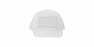 Casquette 5 panneaux en polyester RPET Jarmel - Marquage Recto
