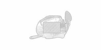 Ventilateur et vaporisateur avec mousqueton Kaila - Marquage Recto