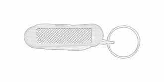 Porte-clés multi-outils pratique et robuste Vidos - Marquage Recto