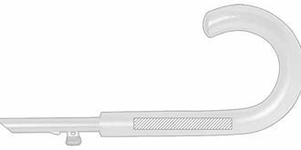 Parapluie à 8 panneaux en polyester résistant Make - Impression sur poignée