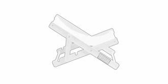 Chaise d'animaux de compagnie original Poufy - Impression Droite